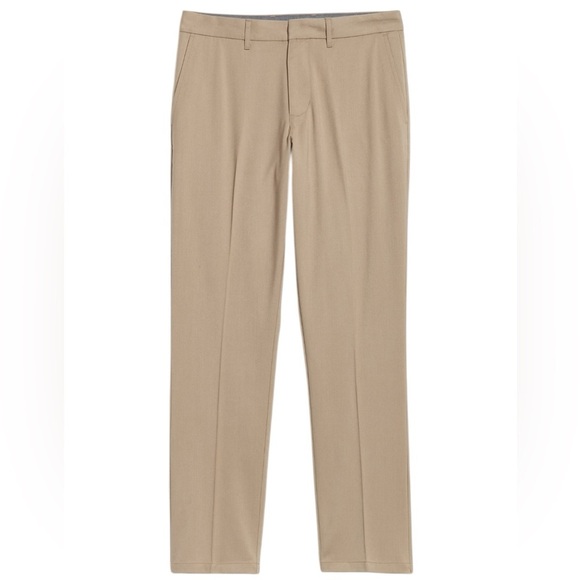 Old Navy Men’s Pants Straight Built In Flex Tan  Size 46 X 30 Hip Pockets - Picture 4 of 5